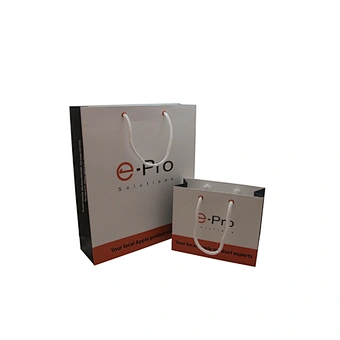 Custom Eco-Friendly Wholesale Shopping Paper Bag with Handles